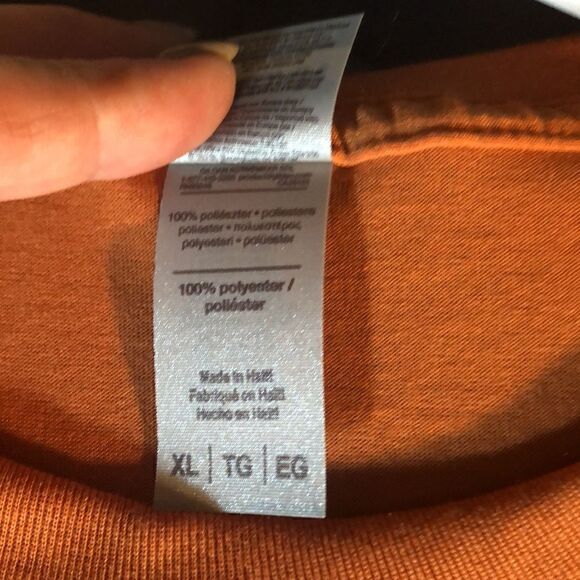 Patrick Mahomes-Chiefs burnt orange tshirt XL-NWOT - Picture 5 of 5